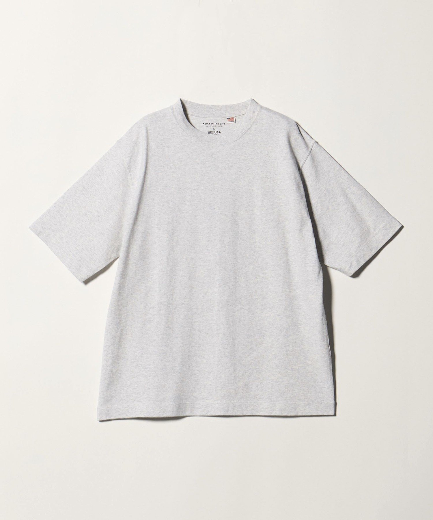 USAコットン ヘビーウェイト リラックス カットソー＜A DAY IN THE LIFE＞ ユナイテッドアローズ アウトレット トップス カットソー・Tシャツ ネイビー グリーン グレー ホワイト