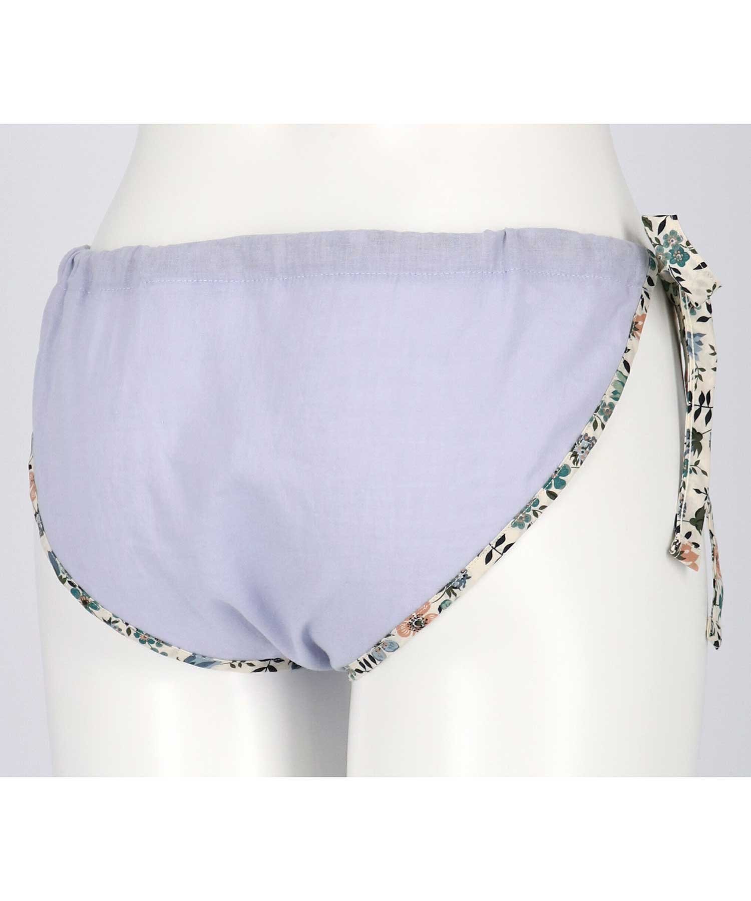 【SALE／40%OFF】une nana cool MADE WITH LIBERTY FABRIC ななふん(ふんどしショーツ) ウンナナクール インナー・ルームウェア ショーツ レッド グリーン