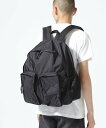 MANASTASH PACKING/パッキング/RIP STOP DP BACK PACK/ダブルポケットバックパック マナスタッシュ バッグ その他のバッグ ブラック【送料無料】