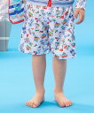 ANPANMAN KIDS COLLECTION APKC/(K)マリン柄サーフパンツ アンパンマンキッズコレクション 水着・スイムグッズ ラッシュガード ブル...
