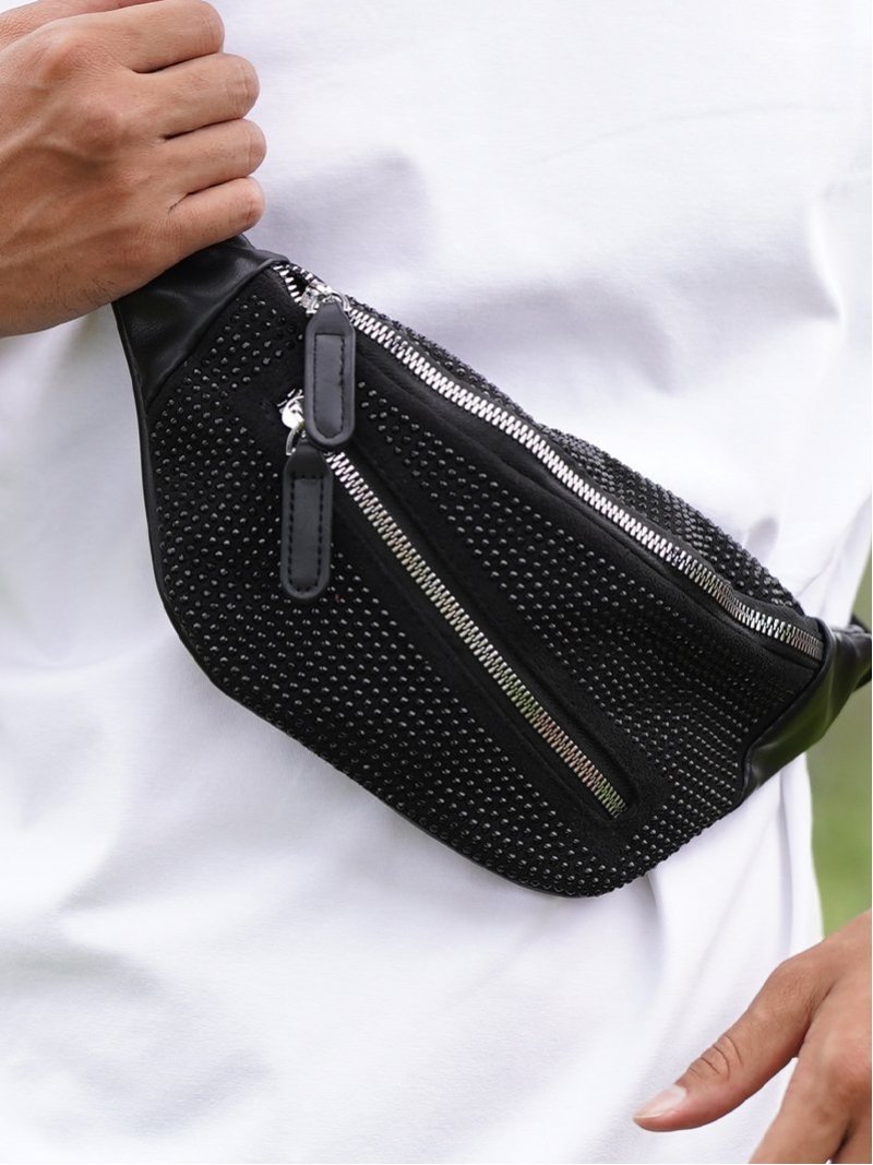 Retro Engine Retro Engine/(M)L4T Studs S/BAG アダムスジャグラー バッグ ショルダーバッグ シルバー ブラック【送料無料】