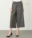 BEIGE, CORBY / ワイドパンツ ベイジ, パンツ その他のパンツ ベージュ ブルー グレー ホワイト【送料無料】