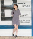 GLOBAL WORK ピグメントセットアップ/キッズ/326100 グローバルワーク トップス カットソー・Tシャツ グレー ブルー【送料無料】(4)