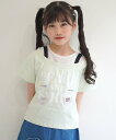 【SALE/50%OFF】love farmy FARMY/カタテープTシャツ シ・シュ・ノン トップス カットソー・Tシャツ ブラック グリーン