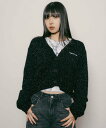 Subciety WOMENS Glitter cardigan【WOMEN】 サブサエティ トップス カーディガン ブラック グリーン【送料無料】