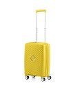 American Tourister 【公式】アメリカンツーリスター スクアセムスピナー55 エキスパンダブル アメリカンツーリスター バッグ スーツケース・キャリーバッグ イエロー【送料無料】