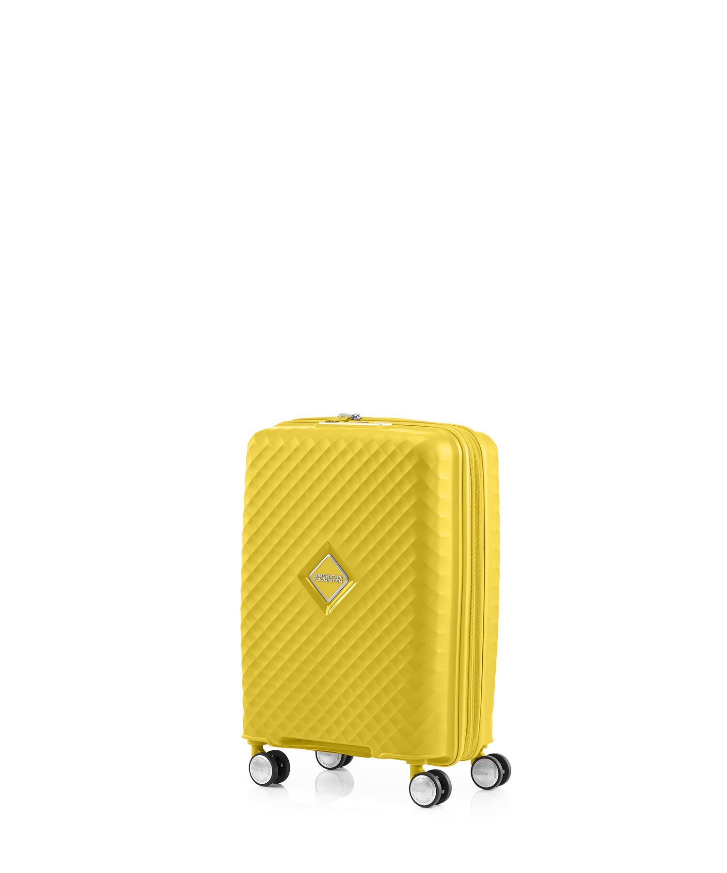【SALE／35%OFF】American Tourister 【公式】アメリカンツーリスター スクアセムスピナー55 エキスパンダブル アメリカンツーリスター バッグ スーツケース・キャリーバッグ イエロー【送料無料】