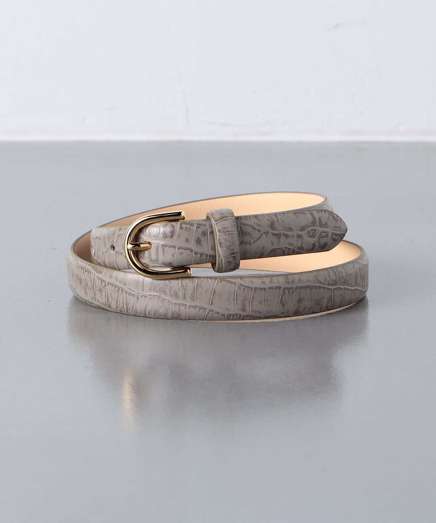 UNITED ARROWS CRC/STMP ベルト ユナイテッドアローズ ファッション雑貨 ベルト ブラック ホワイト ブラウン グレー【送料無料】