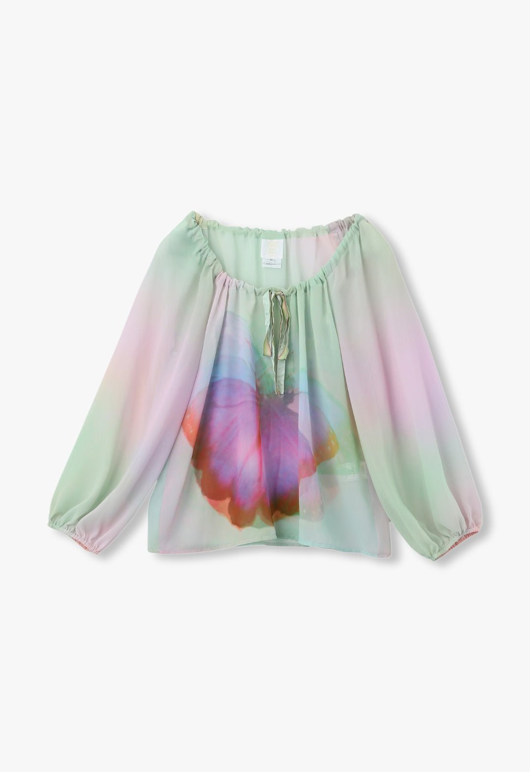 ANNA SUI IMPRESSIONISM BUTTERFLY BLOUSE アナ スイ トップス シャツ ブラウス【送料無料】