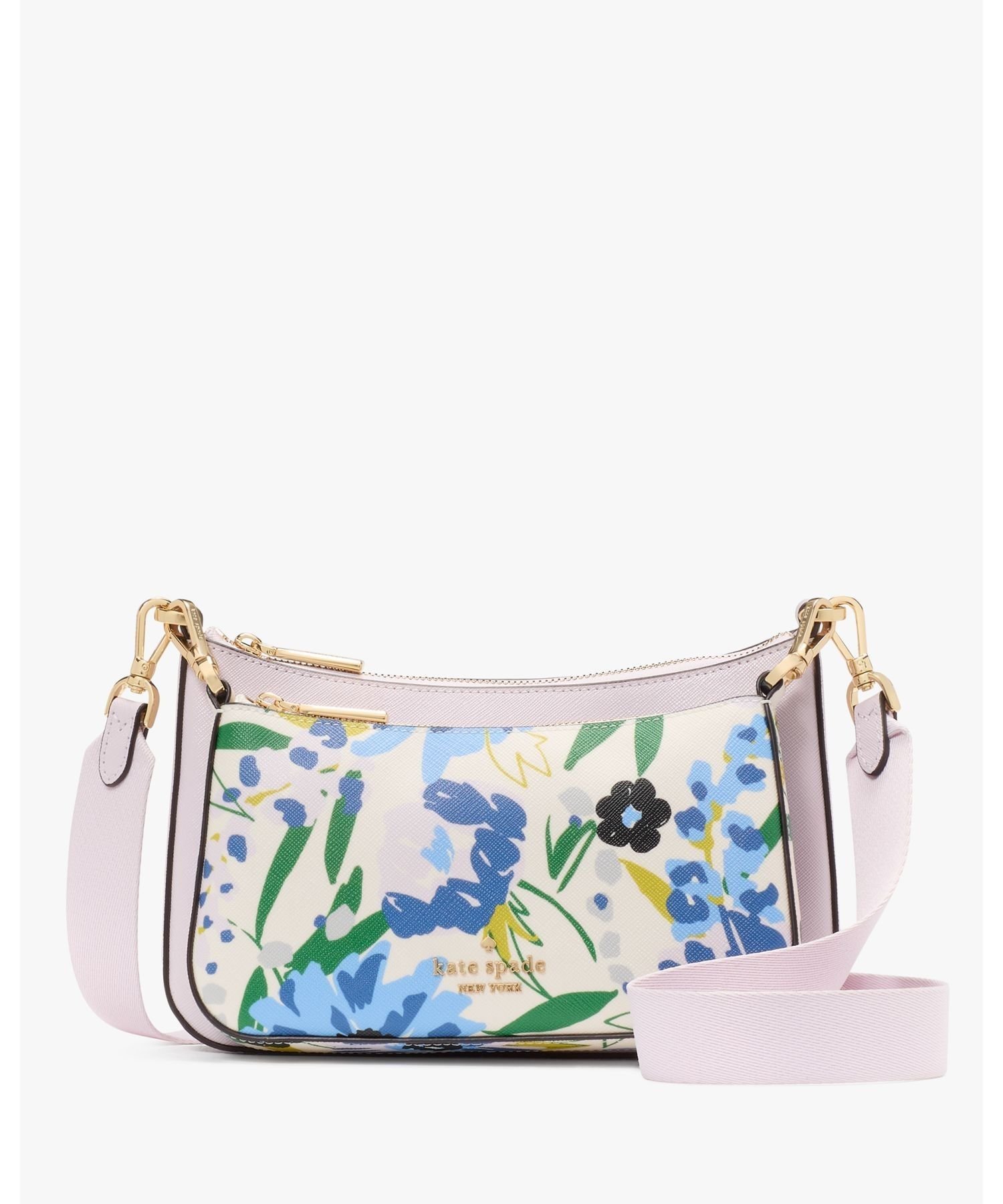 【SALE／73%OFF】kate spade new york デュエット フェスティバル フローラル プリンテッド スモール クロスボディ ケイトスペードニューヨーク バッグ ショルダーバッグ【送料無料】のサムネイル
