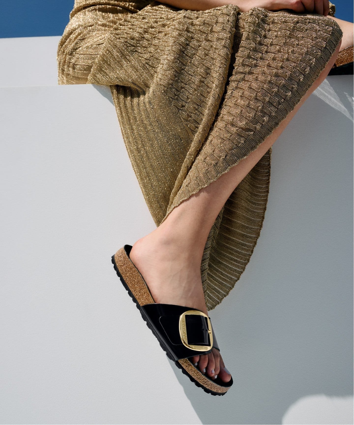 Le Talon 《予約》BIRKENSTOCK/ ビルケンシュトック MADRID BIG BUCKLE HEX ルタロン シューズ・靴 サンダル ブラック【送料無料】のサムネイル