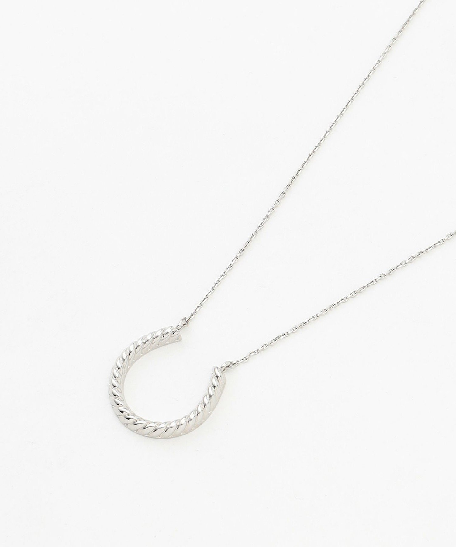 【SALE／20%OFF】J.PRESS 【リバーシブル】ツイスト ネックレス ジェイプレス アクセサリー・腕時計 ネックレス シルバー【送料無料】