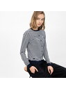 【SALE/50%OFF】LACOSTE ドライニットクルーネックカーディガン ラコステ ニット カーディガン ネイビー【送料無料】