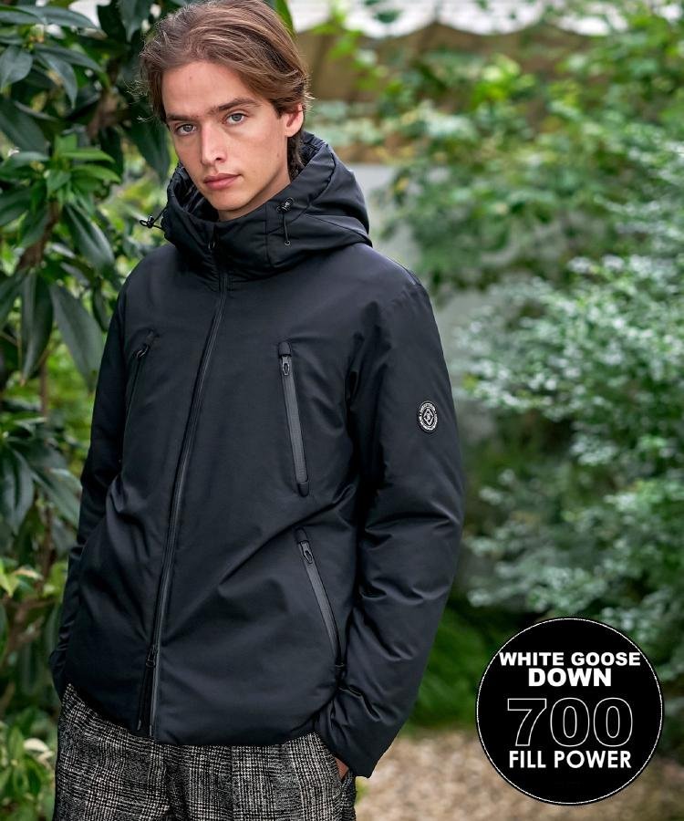 DRESSTERIOR 【700フィルパワー/高品質ダウン】ウォータープルーフ ホワイトグースダウン ドレステリア..