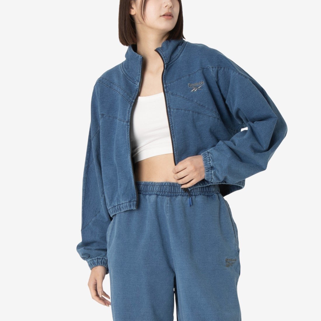 ベクターアイコン トラックジャケット / STREET SPORT VECTOR ICON TRACK JACKET リーボック ジャケット・アウター その他のジャケット・アウター ブルー