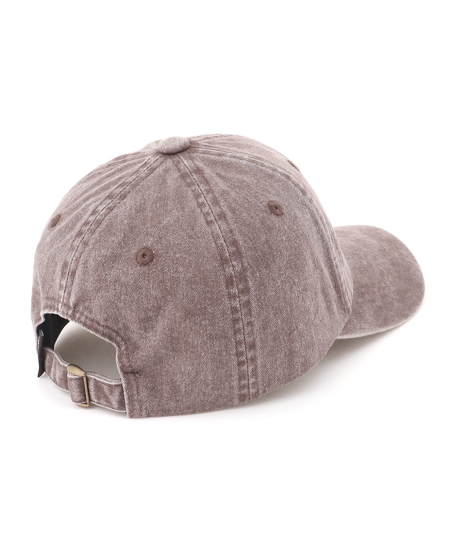 F.S.B/(U)Logo embroidery pigment low cap エフエスビー 帽子 キャップ ブラウン