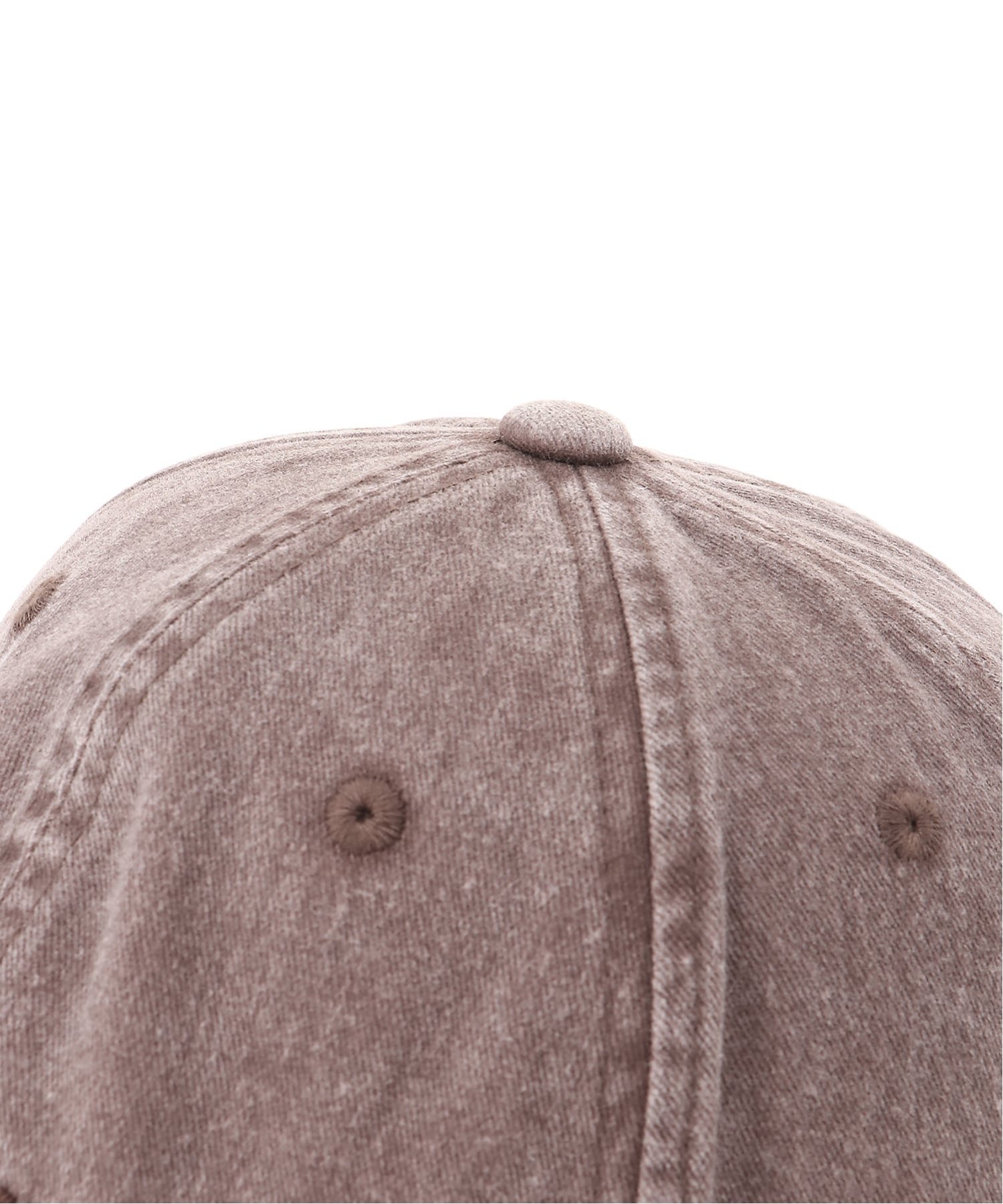 F.S.B/(U)Logo embroidery pigment low cap エフエスビー 帽子 キャップ ブラウン