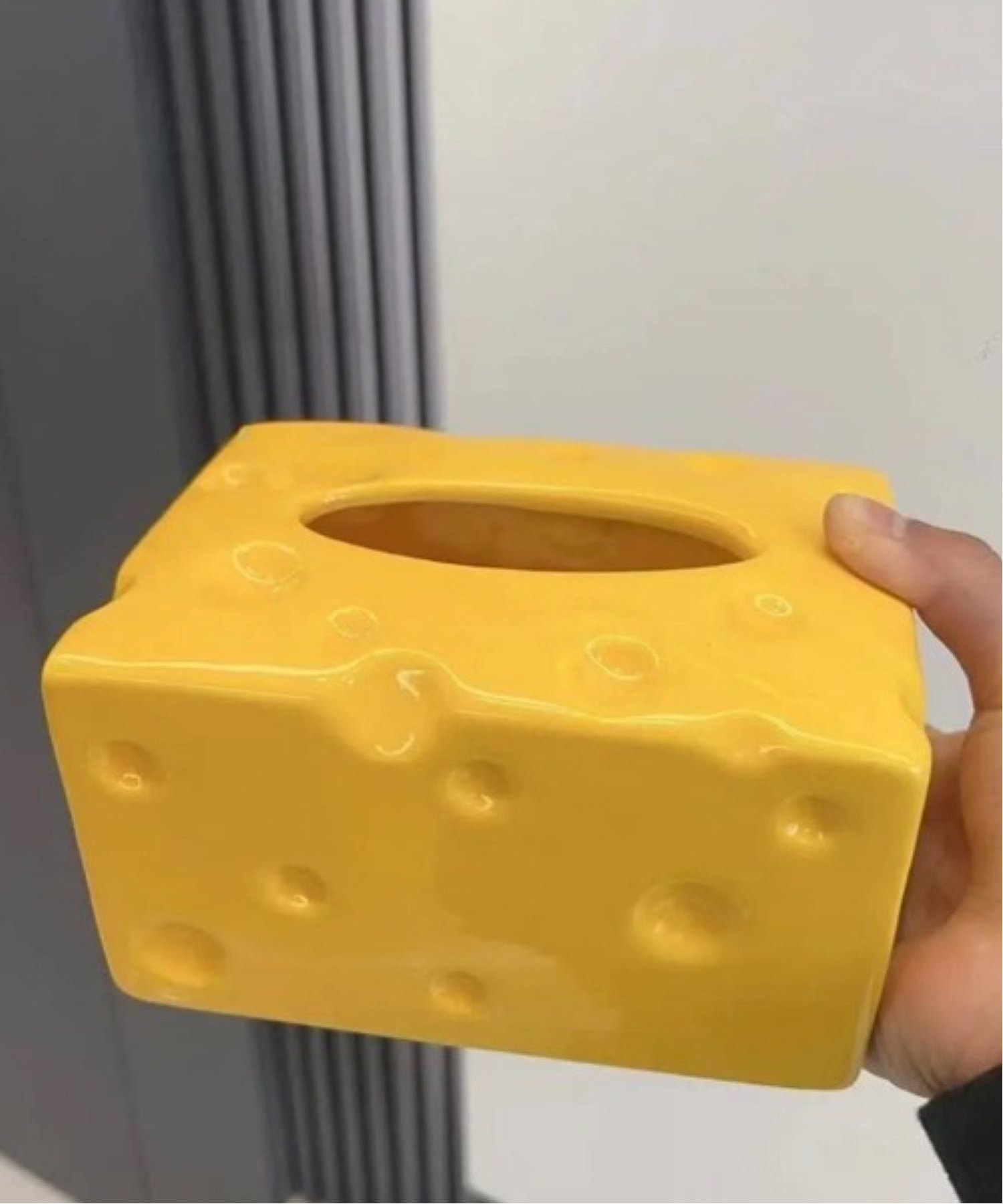 Ein Ein/(W)Ein/チーズ ティッシュボックスケース チェルカ インテリア・生活雑貨 収納用品・棚・ラック イエロー ホワイト stylife-15731492 Rakuten Fashion サンプル画像3