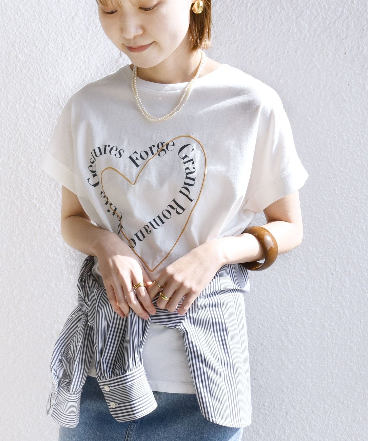 LOGO SLAB S/S TEE MILKFED. MILKFED. ミルクフェド トップス カットソー・Tシャツ ブラック ブラウン ホワイト【送料無料】[Rakuten Fashion]