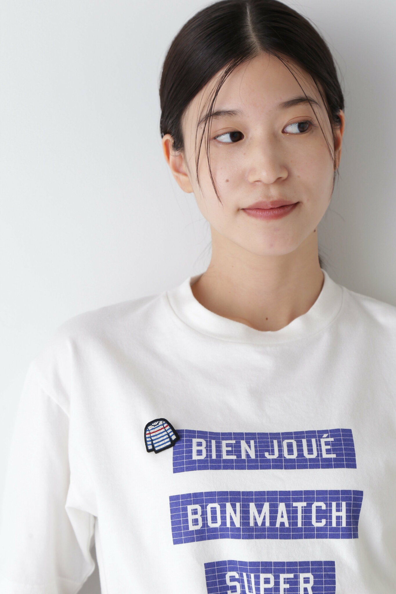 human woman ◆ボーダーTシャツブローチ ヒューマン ウーマン ファッション雑貨 その他のファッション雑貨【送料無料】