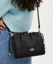 【SALE/62%OFF】COACH OUTLET 【公式】フェイ ドローストリング バッグ コーチ アウトレット バッグ ショルダーバッグ ブラック【送料無料...