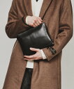 【SALE/10%OFF】tk.TAKEO KIKUCHI Refined Leather サコッシュ【父の日ギフトにオススメ】 ティーケータケオキクチ バッグ ショルダーバッグ ブラック ブラウン【送料無料】(4)