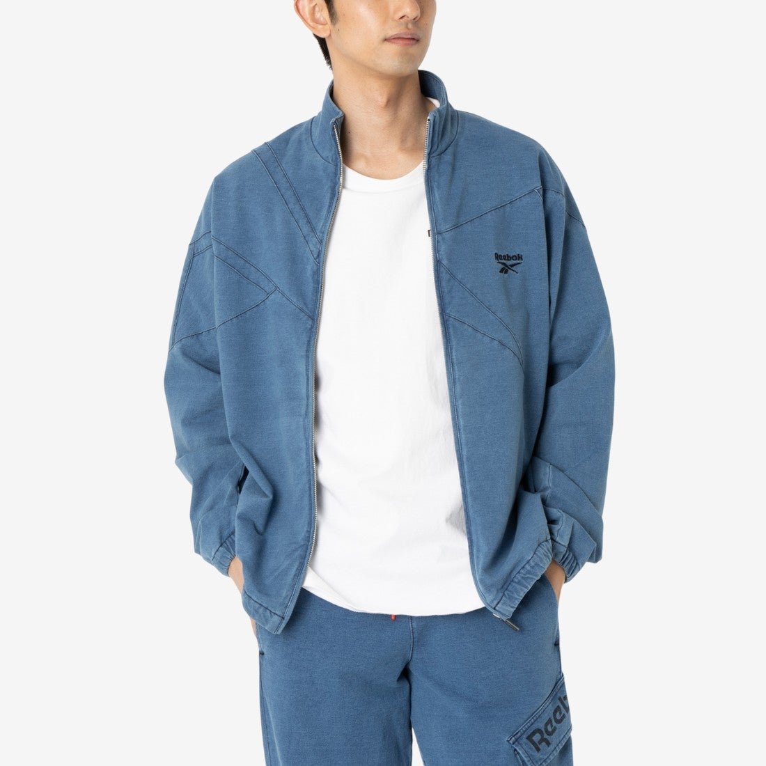 ベクターアイコン トラックジャケット / STREET SPORT VECTOR ICON TRACK JACKET リーボック ジャケット・アウター その他のジャケット・アウター ブルー