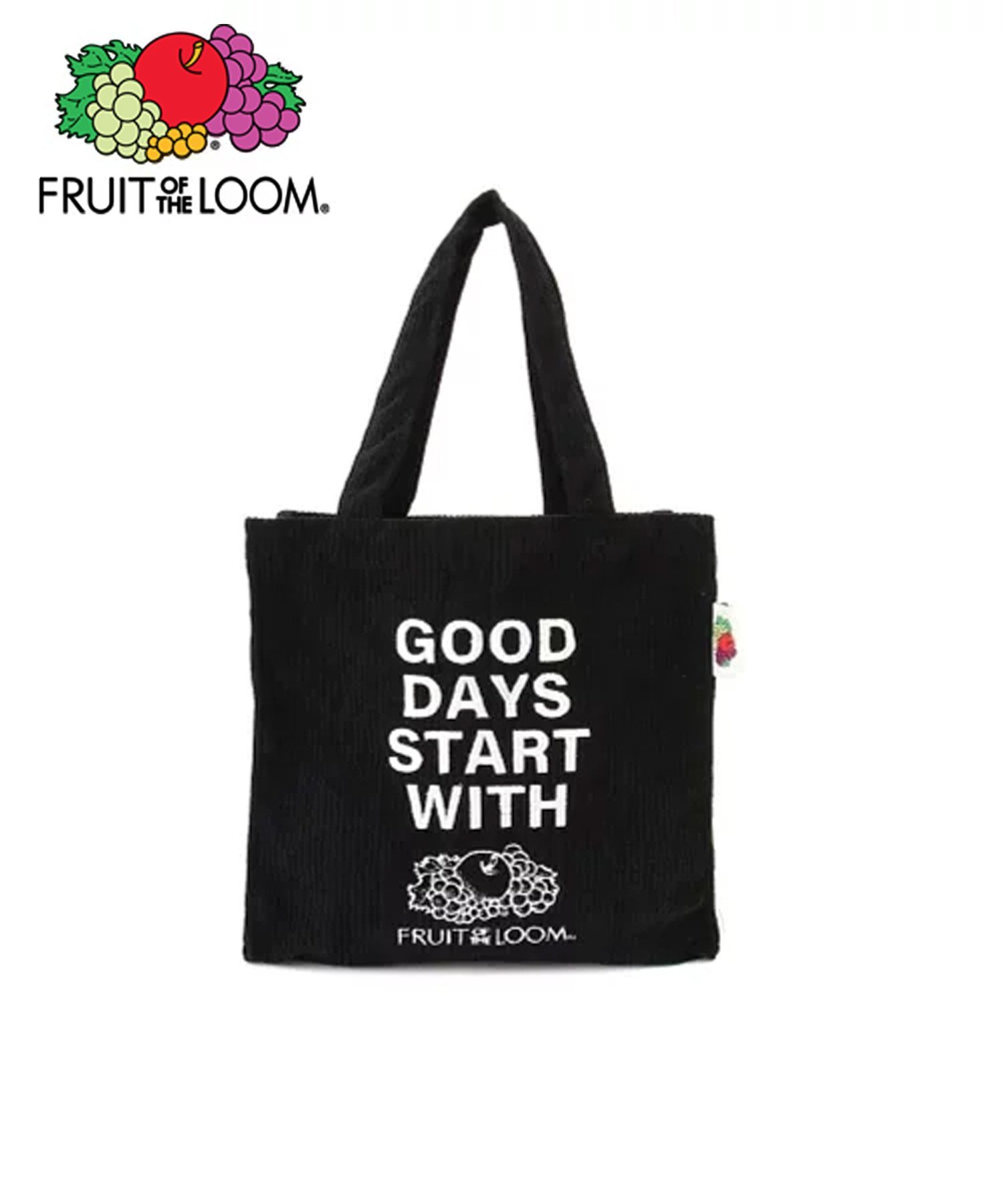 FRUIT OF THE LOOM FRUIT OF THE LOOM/(U) FTL CORDUROY MINI TOTE BAG R[fC~jg[gobO nhTC obO g[gobO ubN uE x[W