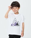 SHIPS Colors 【SHIPS Colors KIDS別注】FIRST DOWN:プリントTEE(100~150cm) シップス トップス カットソー Tシャツ ホワイト グレー ネイビー