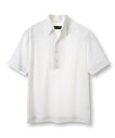 MEN'S BIGI 【ACTIVE TAILOR】サッカー織りポロシャツ<COOL MAX/吸水速乾> メンズ ビギ トップス ポロシャツ グレー ブルー ホワイト ネイビー【送料無料】