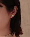 NOIR DE POUPEE beau temps silver925 淡水パール 1粒大 イヤリング ノワールドプーペ アクセサリー・腕時計 イヤ...