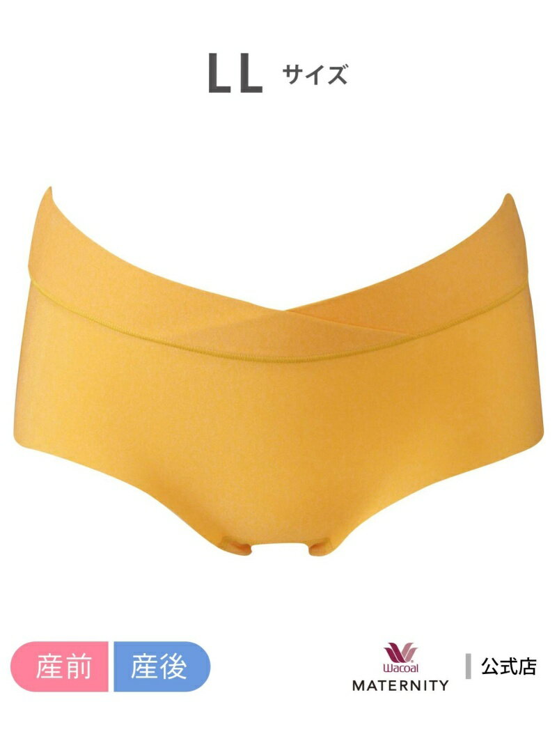 ワコール_マタニティ (W)ワコール マタニティGOCOCi 産前産後兼用ショーツ 裾フリーカット ワコール マタニティ インナー・ルームウェア ショーツ ピンク ブラウン ネイビー イエロー グレー 2