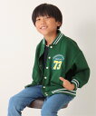 ikka ダンボールスタジャン(120~160cm) イッカ トップス カットソー・Tシャツ ネイビー グリーン【送料無料】(4)