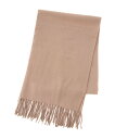【SALE/63%OFF】Coo+i 無地カシミヤタッチストール スレンダー ファッション雑貨 マフラー・ストール・ネックウォーマー ブラック ベージュ ピンク...