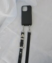 【SALE/15%OFF】An+u ミラー付iPhoneケース&ストラップ iPhone16pro エディターズ ドロー スマホグッズ・オーディオ機器 スマホ・...