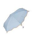 BIRTHDAY BAR WAVE PIPING PARASOL mini 遮光ウェーブパイピングパラソル バースデイバー ファッション雑貨 傘・長傘 ピンク ...