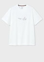 【SALE/30%OFF】Paul Smith "Doodle Logo" Tシャツ ポール・スミス トップス カットソー・Tシャツ ホワイト ブラック【送料無料】