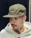 Subciety Rain drop camo tent cap サブサエティ 帽子 キャップ グリーン【送料無料】