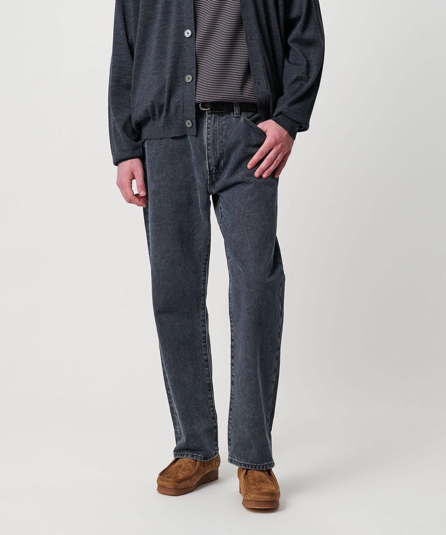 楽天Rakuten FashionBEAUTY&YOUTH UNITED ARROWS 【国内EXCLUSIVE】＜Levis＞555リラックスストレート ビューティー＆ユース　ユナイテッドアローズ パンツ その他のパンツ グレー【送料無料】