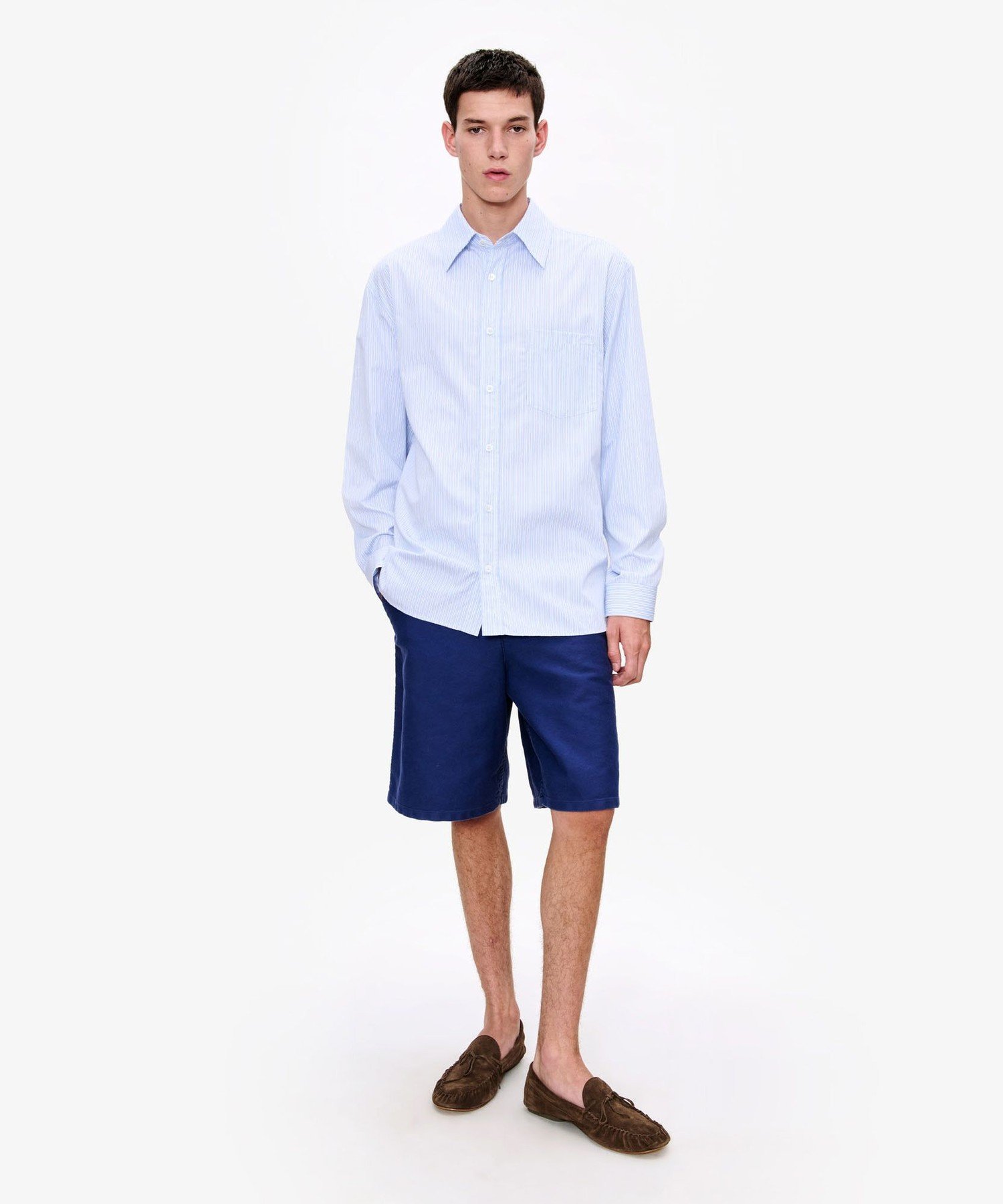 A.P.C. Malaury シャツ アー・ぺー・セー トップス シャツ・ブラウス ブルー【送料無料】