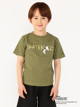 SHIPS KIDS SHIPS KIDS:スヌーピー 半袖 TEE(100~130cm) シップス カットソー キッズカットソー グリーン ホワイト ピンク ブルー【送料無料】