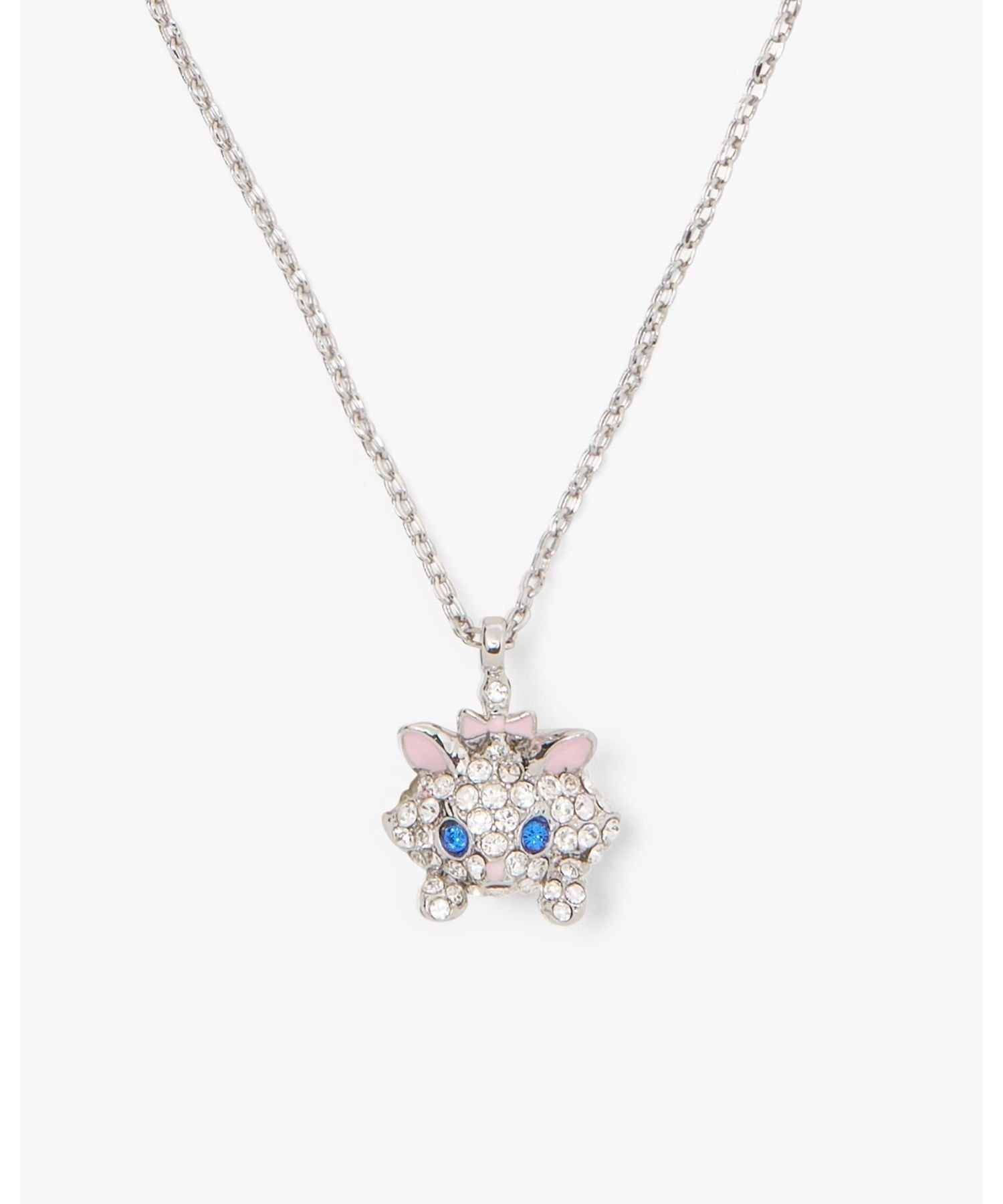 【SALE／50%OFF】kate spade new york ディズニー X ケイト スペード ニューヨーク アリストキャット ミニ ペンダント ケイトスペードニューヨーク アクセサリー・腕時計 ネックレス【送料無料】のサムネイル