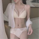 【SALE/30%OFF】Aimoon セクシーランジェリーセット 花柄刺しゅう ミニミニストア インナー・ルームウェア ブラ&ショーツセット ホワイト ブラッ...