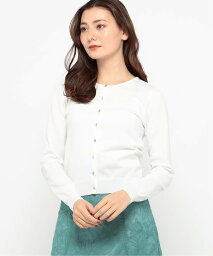 ミッシュマッシュ 服（レディース） 【SALE／56%OFF】MISCH MASCH 接触冷感ベーシックビジューカーディガン ミッシュマッシュ トップス カーディガン ホワイト ブラック ブラウン オレンジ ピンク ブルー グリーン