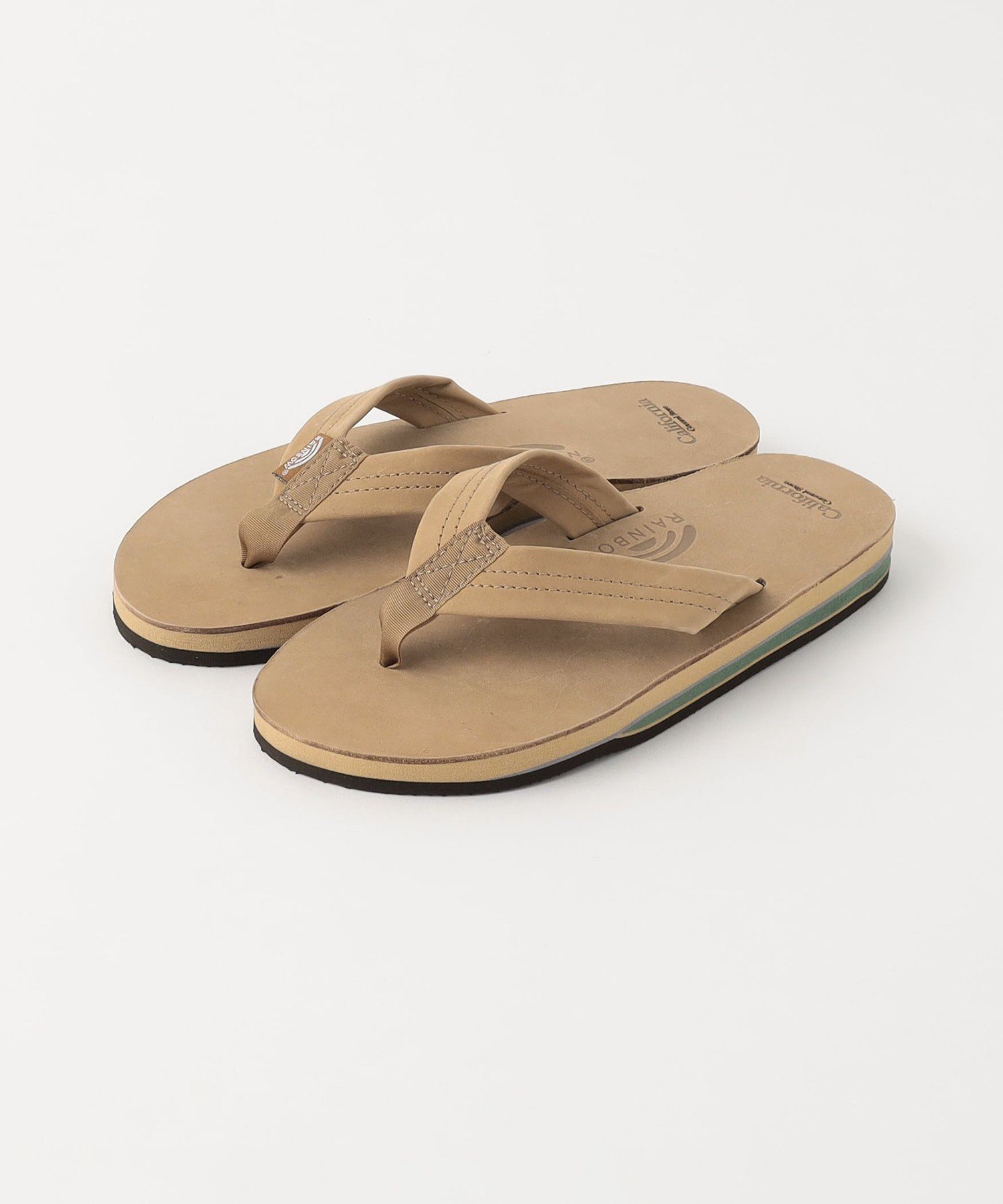 【SALE／40 OFF】California General Store ＜RAINBOW SANDALS CGS.＞ LTR SNDL/サンダル ユナイテッドアローズ アウトレット シューズ 靴 サンダル ベージュ【送料無料】