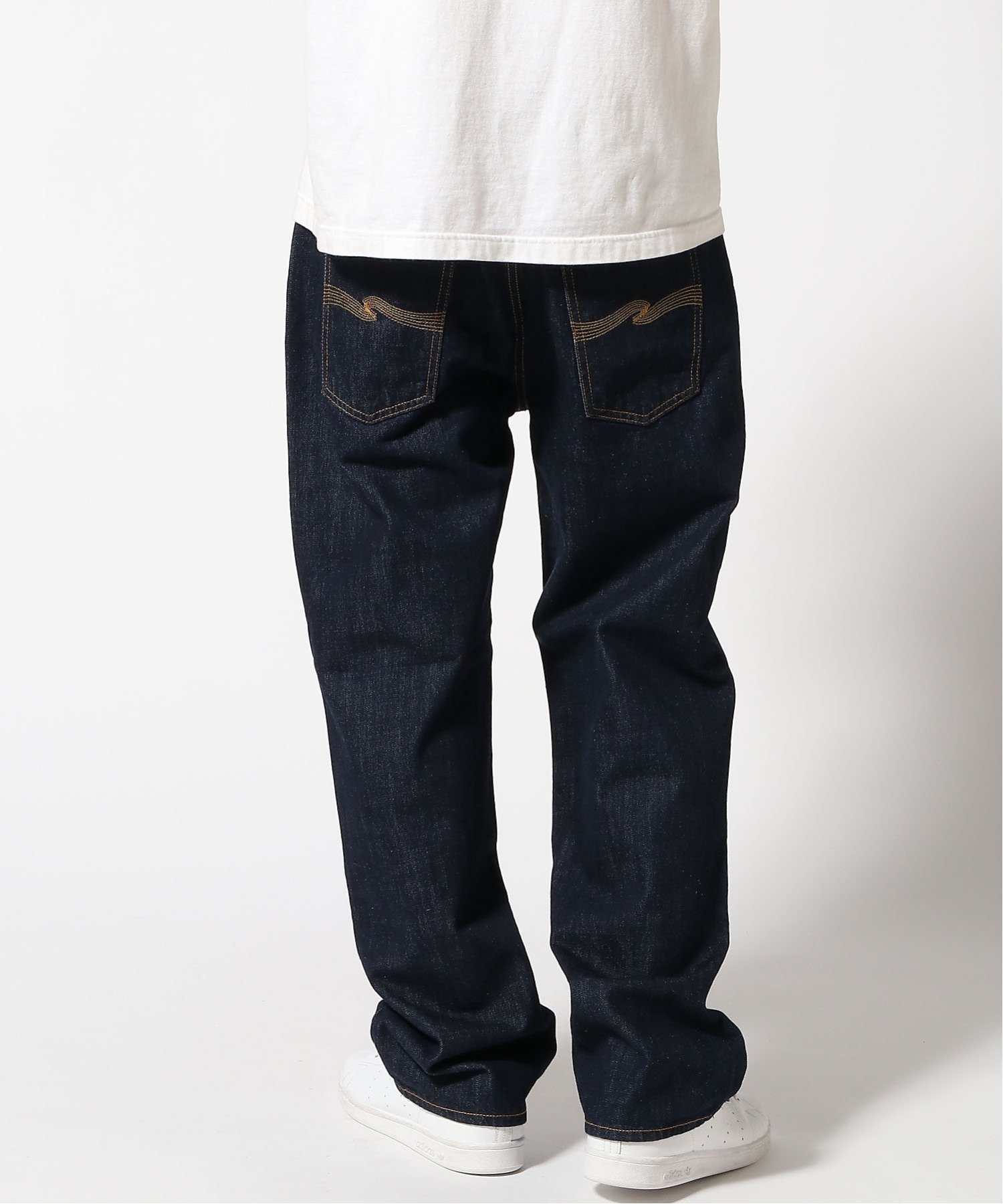 Nudie Jeans Nudie Jeans/(M)Tuff Tony453 タフトニー ルーズストレートジーンズ ヒーローインターナショナル マーケット プレイス パンツ ジーンズ・デニムパンツ ネイビー【送料無料】