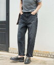 Spick & Span ≪WEB+自由が丘限定追加≫RED CARD TOKYO JAZZ スピックアンドスパン パンツ ジーンズ・デニムパンツ ブラック ネ...