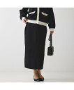 【SALE/30%OFF】Rouge vif la cle 【セットアップ対応】ジャガードニットスカート ルージュ・ヴィフ ラクレ スカート ロング・マキシスカート ブラック【送料無料】