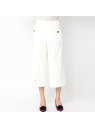【SALE/40%OFF】Viaggio Blu ≪大きいサイズ≫ムースタッチマットサテンガウチョパンツ ビアッジョブルー パンツ/ジーンズ【RBA_S】【RBA_E】【送料無料】