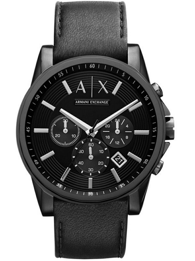 A｜X ARMANI EXCHANGE AX2098 ウォッチステーションインターナショナル アクセサリー・腕時計 腕時計 ブラック【送料無料】